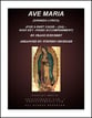 Ave Maria (Spanish Lyrics - for 2-part choir - (SA) - High Key - Piano) SA choral sheet music cover